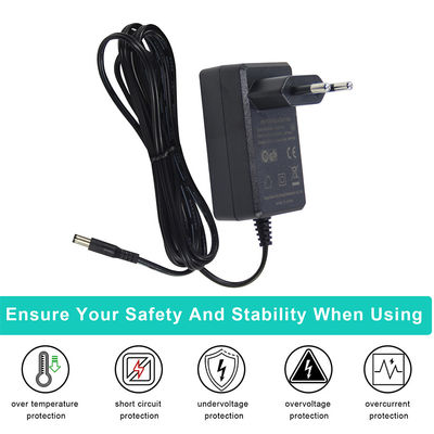 EU Plug 12V DC Power Adapter – European AC to DC Wall Charger for LED, Router, Camera, Electronics