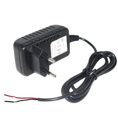 EU Power Cord with Bare Wire End – 2 Pin European Plug to Open Wire AC Cable for DIY, LED, Power Supply