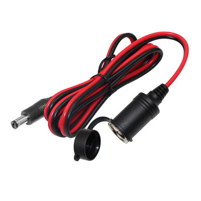 Cigarette Lighter Socket to DC Plug Power Cable for 12V 24V Power Supply DIY Devices and Vehicle Equipment
