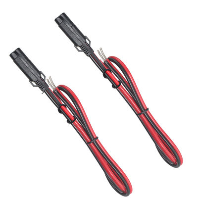 SAE to Tinned Copper Wire Power Cable for 12V 24V Battery Charging Solar Panel DIY Connection