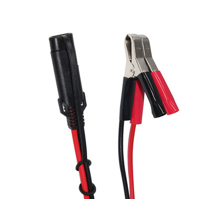 SAE to Alligator Clip Power Cable for 12V Battery Charging Solar Panel Inverter Automotive and DIY Use