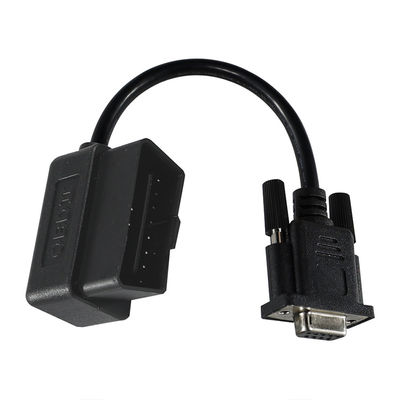 OBD-II to DB9 Diagnostic Adapter Cable with 16-Pin Male to 9-Pin Serial Connector for Vehicle Scan Tool Interface