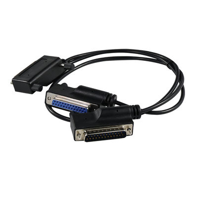 DB25 Male to Female Parallel Extension Cable with Shielded 25-Pin Connector for Printer PC CNC Serial Port Device