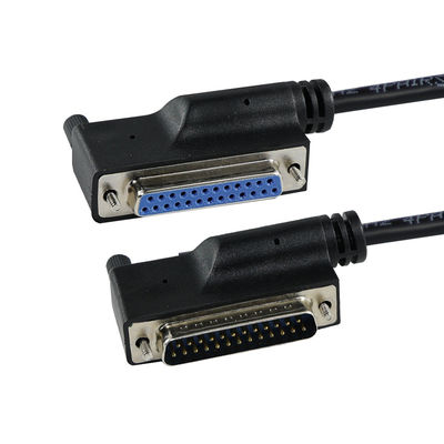 DB25 Male to Female Parallel Extension Cable with Shielded 25-Pin Connector for Printer PC CNC Serial Port Device