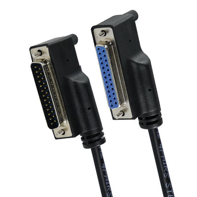 DB25 Male to Female Parallel Extension Cable with Shielded 25-Pin Connector for Printer PC CNC Serial Port Device