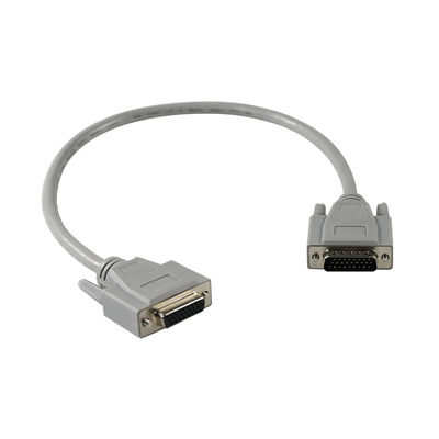 DB26 Male to Female Parallel Extension Cable with 26-Pin D-sub Connector for Industrial Equipment and CNC Signal Transmission