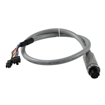 M12 14-Pin Female Circular Connector Cable with Open Wire End