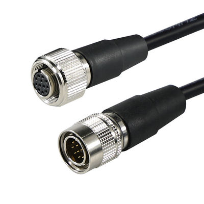 12-P Male to Female Circular Aviation Connector Cable for Industrial Equipment or Signal Transmission Extension Wire Harness