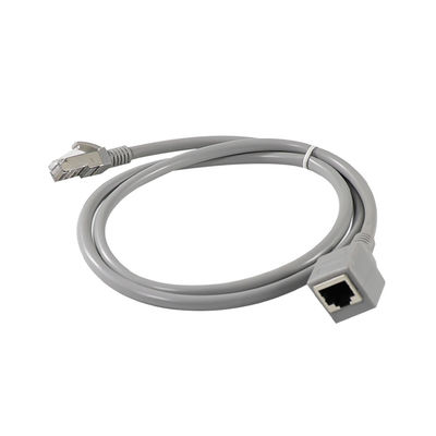 RJ45 Ethernet Extension Cable Male to Female with Panel Mount for LAN Network Router Switch Cat5e/Cat6, 4FT/5FT/6FT