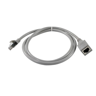 RJ45 Ethernet Extension Cable Male to Female with Panel Mount for LAN Network Router Switch Cat5e/Cat6, 4FT/5FT/6FT
