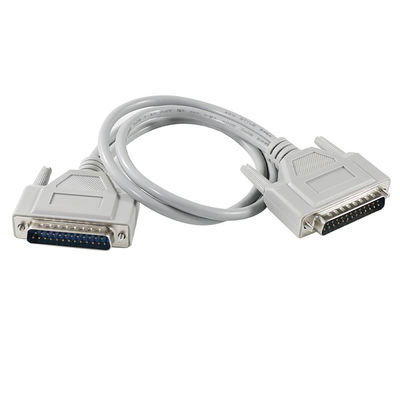 DB-25 Male to Male Serial Cable RS-232 Parallel Printer 1ft 2ft 5ft