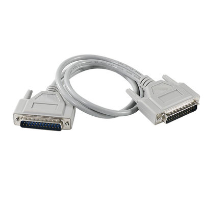DB-25 Male to Male Serial Cable RS-232 Parallel Printer 1ft 2ft 5ft