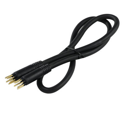 Industrial Multi - Pin Motor Cable Shielded 16AWG 6FT for CNC Machine Motors with copper - Plated Connectors (JST Style)