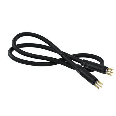 Industrial Multi - Pin Motor Cable Shielded 16AWG 6FT for CNC Machine Motors with copper - Plated Connectors (JST Style)