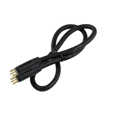 Industrial Multi - Pin Motor Cable Shielded 16AWG 6FT for CNC Machine Motors with copper - Plated Connectors (JST Style)