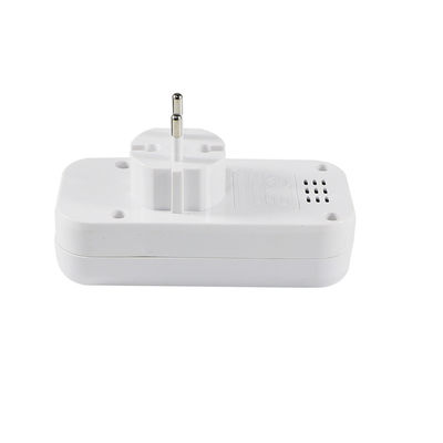 EU Dual Socket Wall Plug Adapter with 2 USB Ports 250V 10A