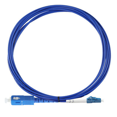 SC to LC Fiber Optic Patch Cable - Duplex Jumper Cord for Singlemode or Multimode Applications in Data Center and FTTx