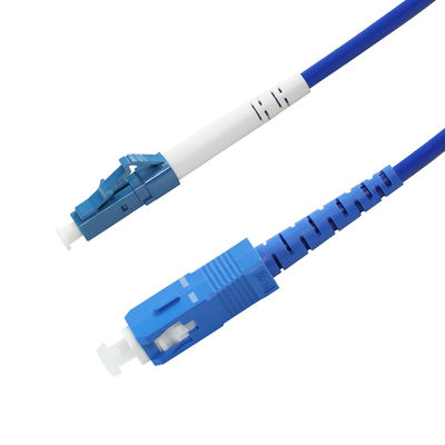 SC to LC Fiber Optic Patch Cable - Duplex Jumper Cord for Singlemode or Multimode Applications in Data Center and FTTx