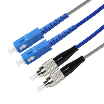 SC to FC Fiber Optic Patch Cable- Singlemode or Multimode Jumper for FTTH, ODF, Telecom, Data Center Applications