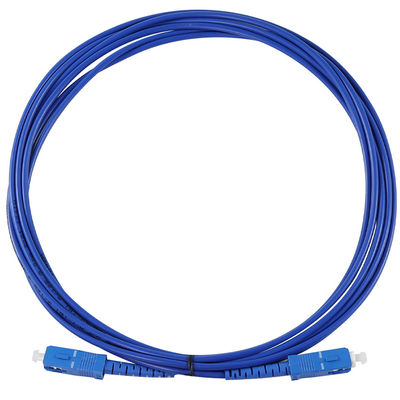 SC to SC Fiber Optic Patch Cable - Singlemode or Multimode Jumper for ODF, FTTH, Data Center, Telecom, LAN Applications