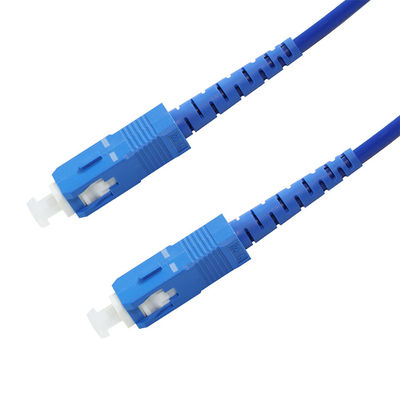 SC to SC Fiber Optic Patch Cable - Singlemode or Multimode Jumper for ODF, FTTH, Data Center, Telecom, LAN Applications