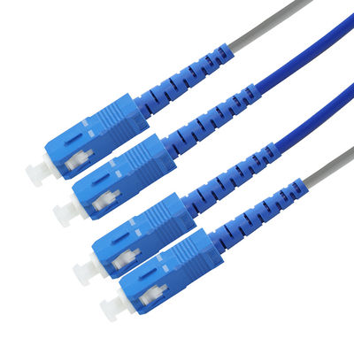 SC to SC Fiber Optic Patch Cable - Singlemode or Multimode Jumper for ODF, FTTH, Data Center, Telecom, LAN Applications