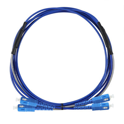 SC to SC Fiber Optic Patch Cable - Singlemode or Multimode Jumper for ODF, FTTH, Data Center, Telecom, LAN Applications