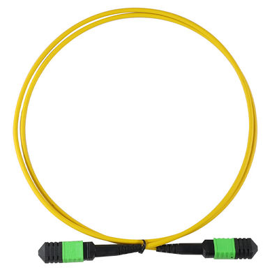 This LC APC Fiber Optic Patch Cord is designed for high-precision optical networks requiring superior signal performance. Featuring an Angled Physical Contact (APC) polish and LC small-form connectors