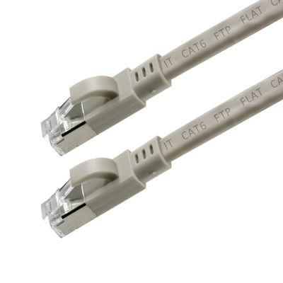 CAT6 Flat FTP Shielded Ethernet Cable with Snagless Boot
