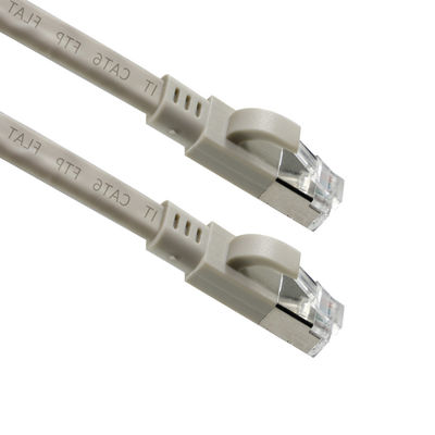 CAT6 Flat FTP Shielded Ethernet Cable with Snagless Boot