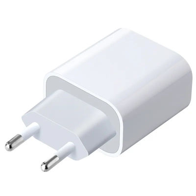 EU 2-Pin 45W USB-C Fast Charging Wall Charger – Type-C Power Adapter for Laptop, Tablet, Phone, Travel Use