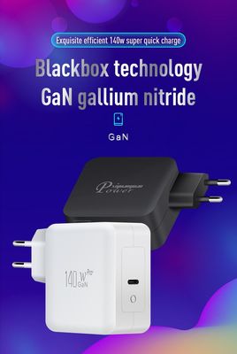 140W EU 2-Pin USB-C Wall Charger for Laptop Tablet MacBook