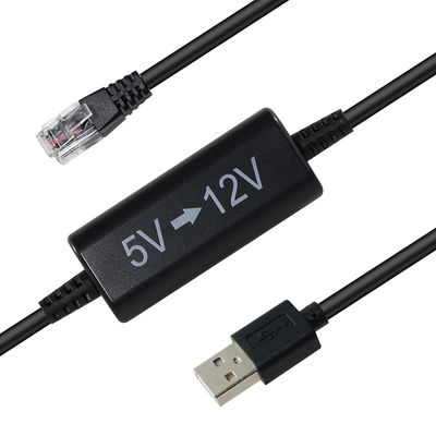 USB to RJ45 5V to 12V Power Injector Cable for IP Cameras