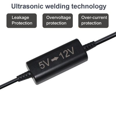 SAE to DC 5.5x2.1mm 5V to 12V Step-Up Power Cable