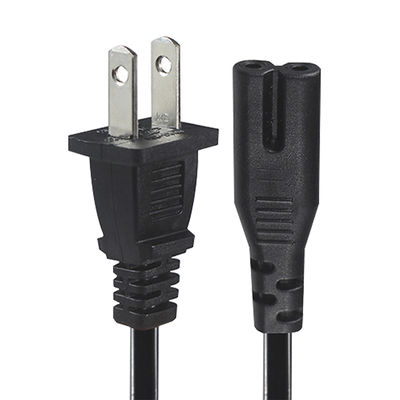 NEMA 1-15P to IEC C7 Power Cord 125V 7A-10A for Laptop DVD Player
