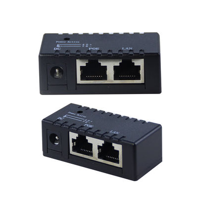 48V Active PoE Injector IEEE 802.3af/at for IP Cameras and Wireless AP