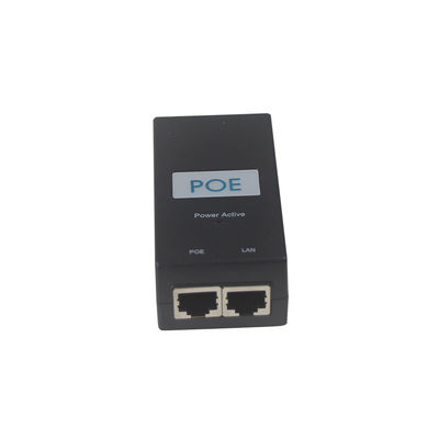 48V Desktop PoE Injector IEEE 802.3af/at for IP Cameras and VoIP Phones