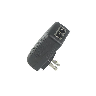 US Plug PoE Injector Adapter - 48V Active Power Over Ethernet Supply IEEE 802.3af/at for IP Cameras, Wireless AP, VoIP Phones