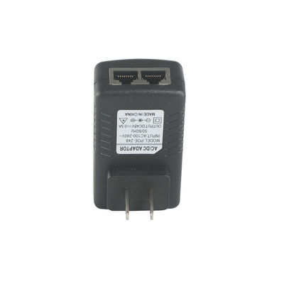 US Plug PoE Injector Adapter - 48V Active Power Over Ethernet Supply IEEE 802.3af/at for IP Cameras, Wireless AP, VoIP Phones
