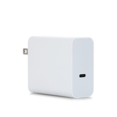 US Plug 60W USB-C Wall Charger – 2-Pin Compact Fast Charging Adapter for Laptop, Phone, Tablet, Travel Use (100–240V Input)