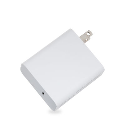 US Plug 60W USB-C Wall Charger – 2-Pin Compact Fast Charging Adapter for Laptop, Phone, Tablet, Travel Use (100–240V Input)