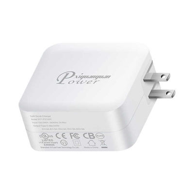 US Plug 100W USB-C Wall Charger – 2-Pin High Power Adapter for Laptop, Tablet, Phone, Type-C Devices (100–240V Input)