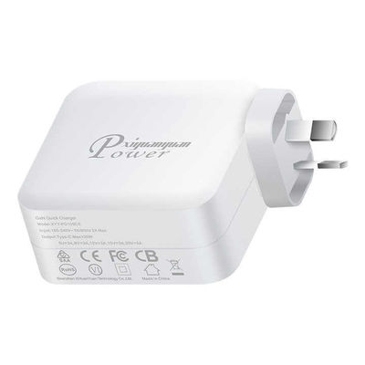 100W USB-C GaN Wall Charger with US 2-Pin Plug
