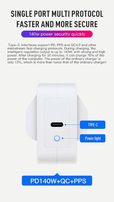 140W USB-C Wall Charger AU Plug 2-Pin Fast Charging