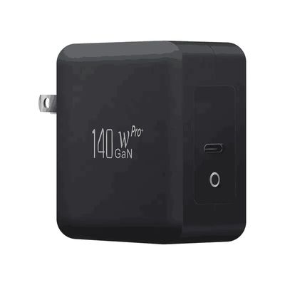 140W US 2-Pin USB-C GaN Charger for Laptop and Mobile