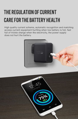 100W GaN USB-C Wall Charger with UK/EU 2-Pin Plug