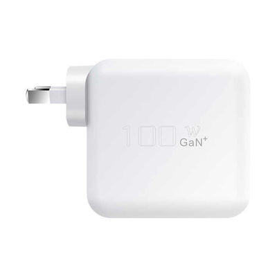 100W USB-C GaN Charger with AU 2-Pin Plug for Laptops