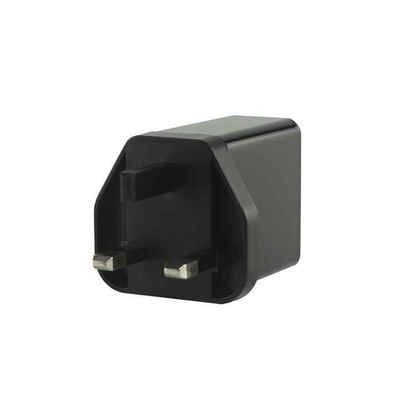 EU 2-Pin USB-C and USB-A Wall Charger, 45W Dual Port Power Adapter for Laptop, Tablet, and Smartphone