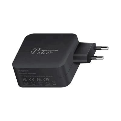 EU 2-Pin USB-C Wall Charger, 140W High-Speed Type-C Power Adapter for High-Power Laptop, Tablet, and Mobile Devices

