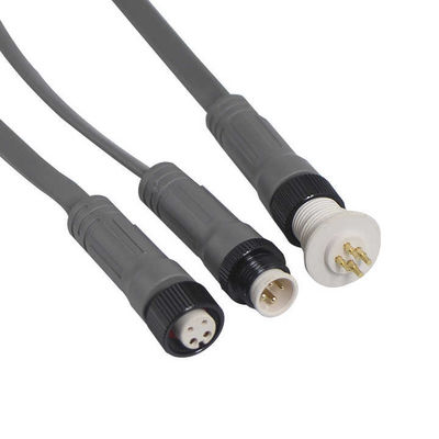 4/5Pin DC Male to Female Power Extension Cable -Shielded 12V/24V Cord for Camera, LED Controller, Automation, Industrial Use